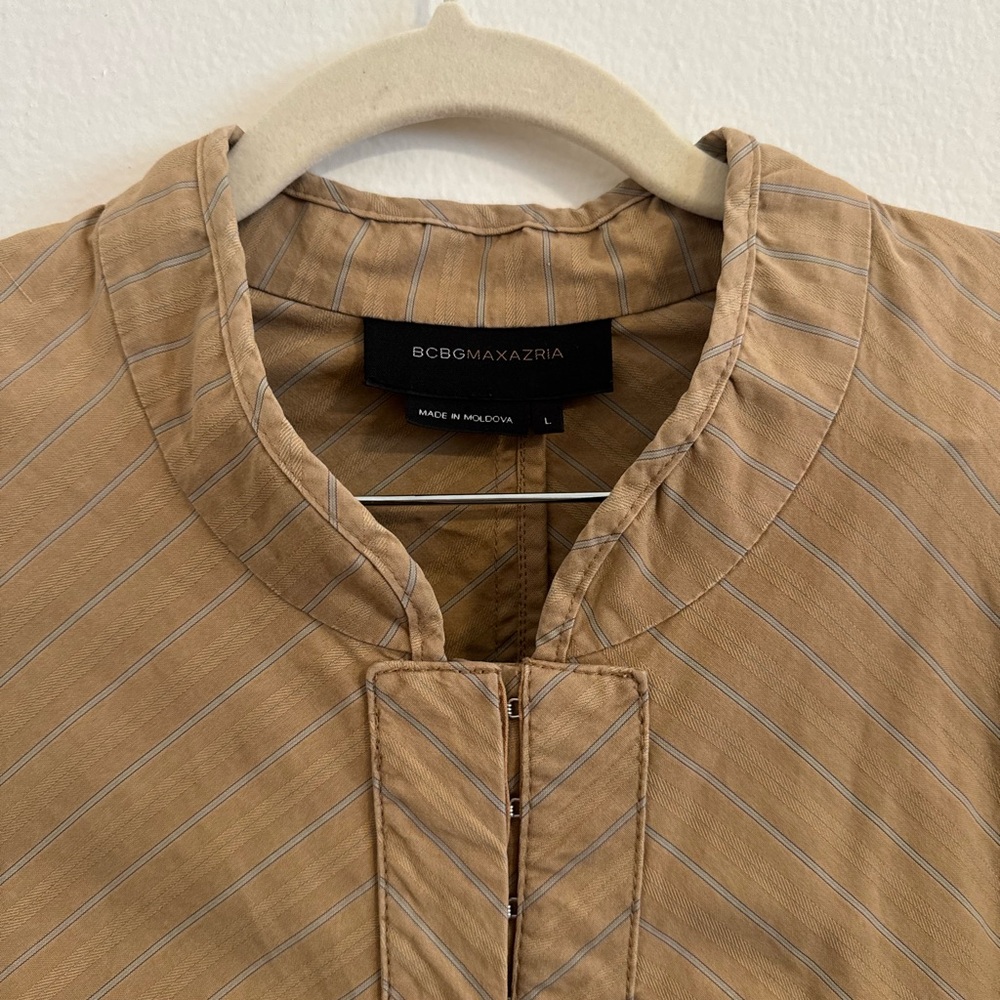 BCBGMaxAzria Tan Utility Jacket - Picture 2 of 4